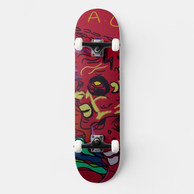 Moon Galaxy Skateboard (Frente)