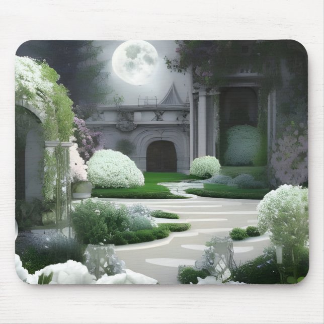 Moon Garden Mousepad (Frente)