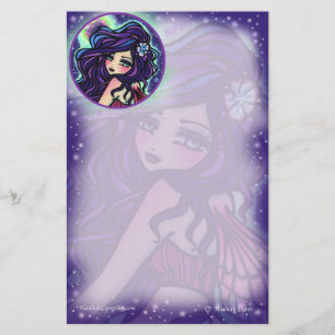 Moon Glow Fairy Fantasy Art por Hannah Lynn