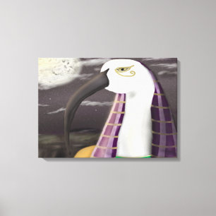 Moon God Thoth Canvas Art