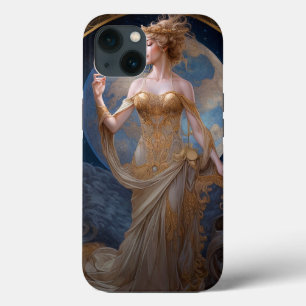Moon Goddese Queen Fantasy Art