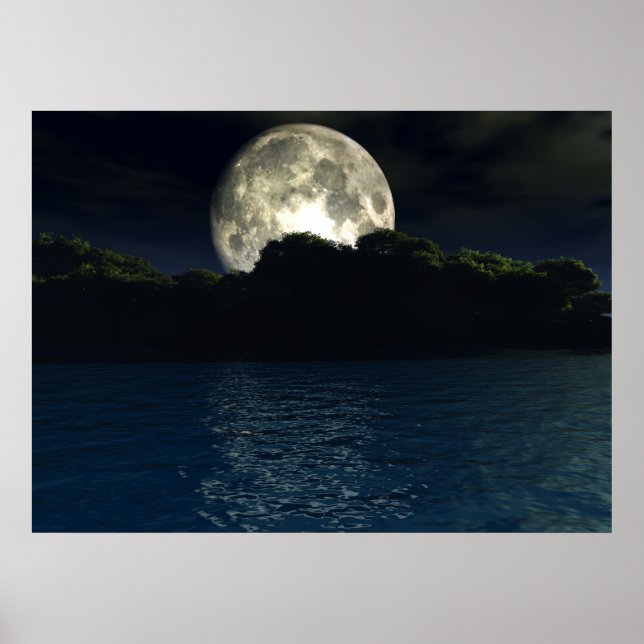 Moon Lake Poster (Frente)