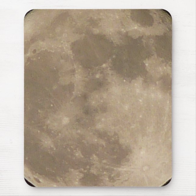 Moon Mousepad Astrology Full Moon Computer Gifts (Frente)