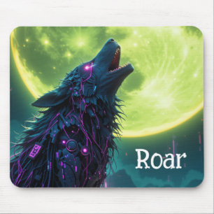 Moon Mousepad do Lobo Cibernético