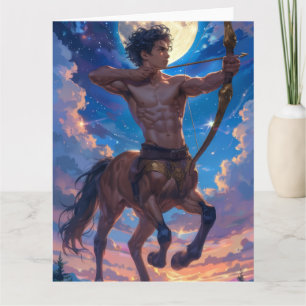 Moonlit Archer – Cartão de Cumprimentos Fantasia C