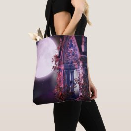 Moonlit Fantasy Garden Tote Bag