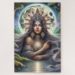 Moonlit Mayari Filipino Moon Deusa Quebra-cabeça