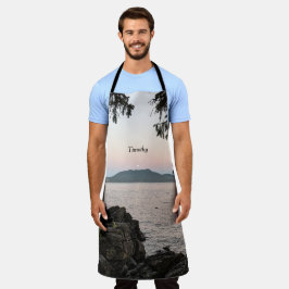 Moonrise nas Ilhas San Juan