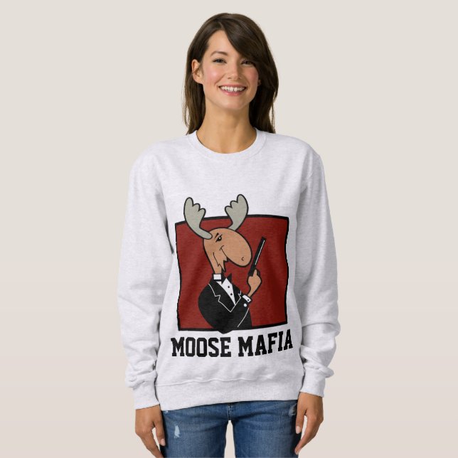 MOOSE MAFIA, T-shirts engraçadas (Frente Completa)