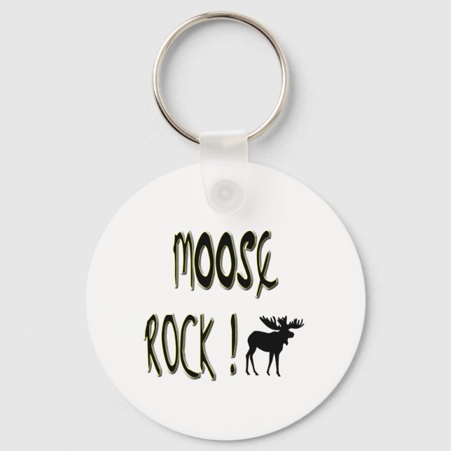 Moose Rock! Chaveiro (Frente)