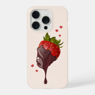 Morango Mergulhado em Chocolate Gourmet Minimalist