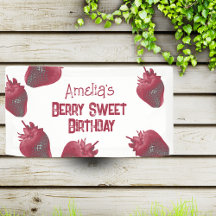Morango Personalizado Aniversário