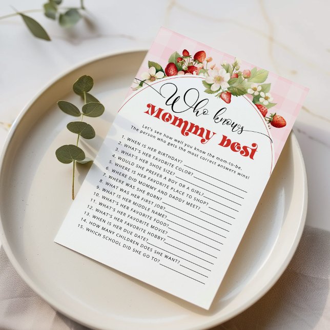 Morango que conhece o melhor jogo de chá da mamãe (Criador carregado)