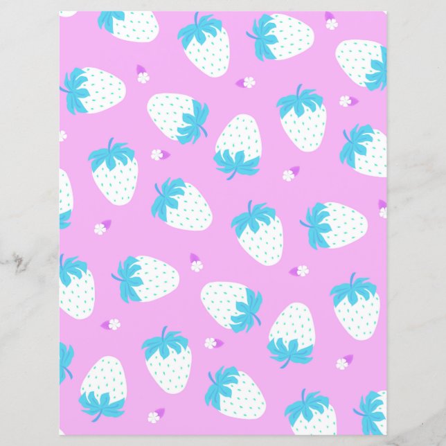 Morango Rosa Azul (Frente)