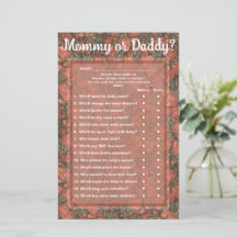 Morangos Adivinham Quem (Mamãe ou Pai) Cartão de J