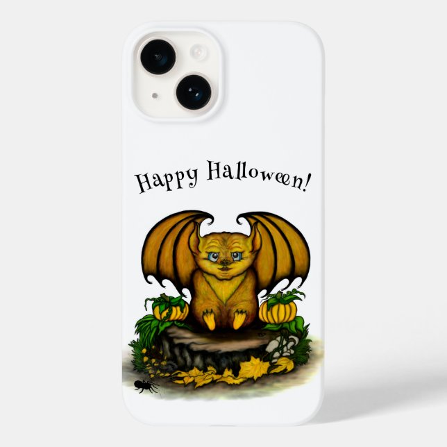 Morcego Fofo de Halloween (Verso)