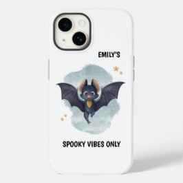 Morcego Fofo Nome Personalizado Halloween Vibraçõe