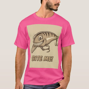 Morda-Me! Camiseta de atração de pesca