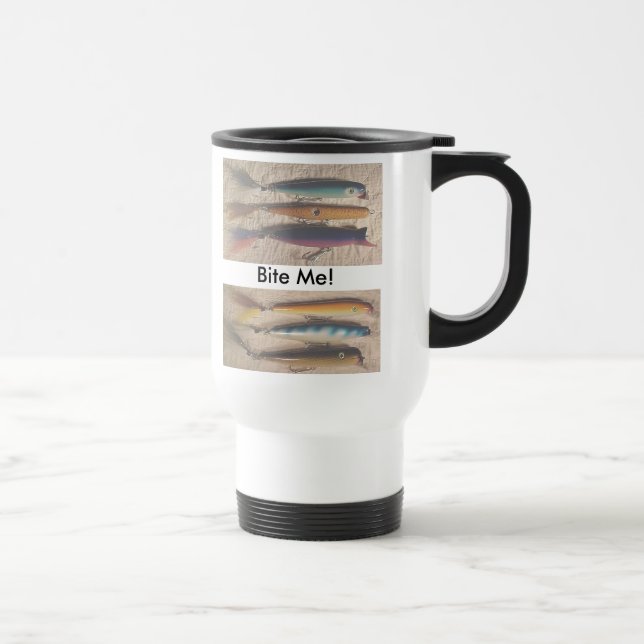 Morda-Me! Caneca de viagem (Direita)