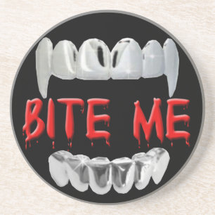 Morda-Me Sangue E Porta copos Dente