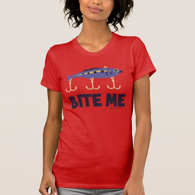 MORDA-ME T-SHIRT DA PESCA (Frente)