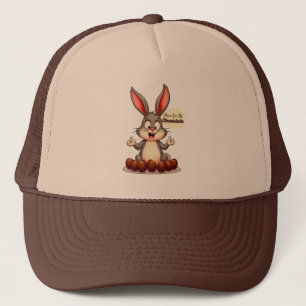 More Chocolate – Funny Easter Bunny - boné