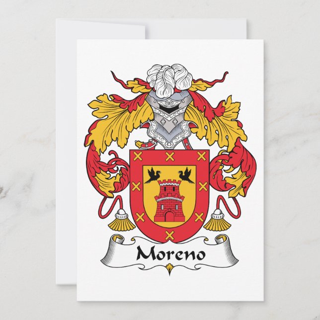Moreno Family Crest (Frente)