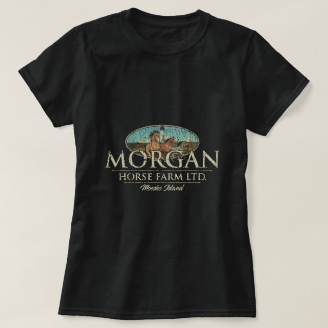 Morgan Horse Fazenda Ltd. 1961 T-Shirt (Frente do Design)
