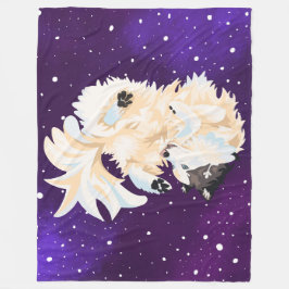 Morgan no cobertor de velo espacial