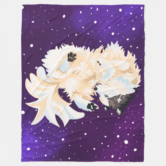 Morgan no cobertor de velo espacial (Frente)