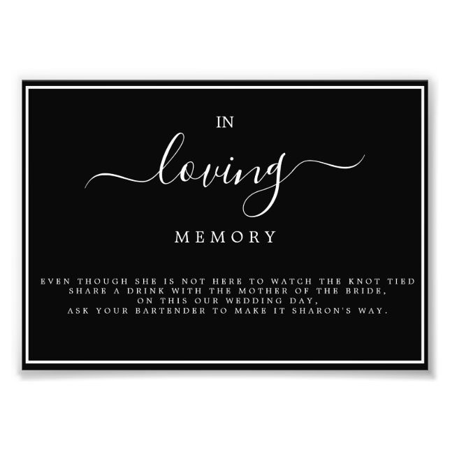 "Morgana Wedding Suite" - Impressão de fotografia  (Frente)