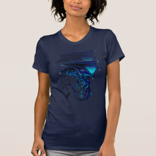 Morkeleb o t-shirt preto da sombra