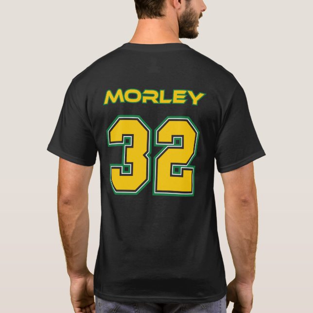 Morley 32 - T-shirt do jogador do veneno (Verso)