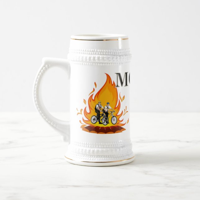 Mormons na caneca do fogo (Esquerda)