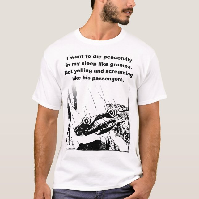 Morra Tranquilamente Enquanto Durmo Camisa Engraça (Frente)