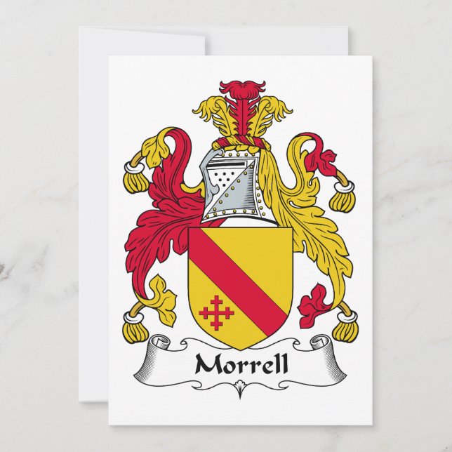 Morrell Family Crest (Frente)