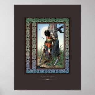 Morte de Poster Cuchulainn (14x18")