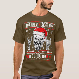 Morte de suéter feio de Natal de Metal Pesado