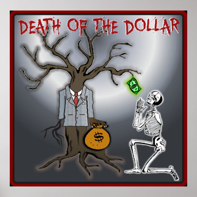 Morte Do Poster Dólar (Frente)