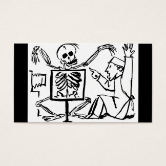 Morte e o Doutor Raio X por volta de 1951