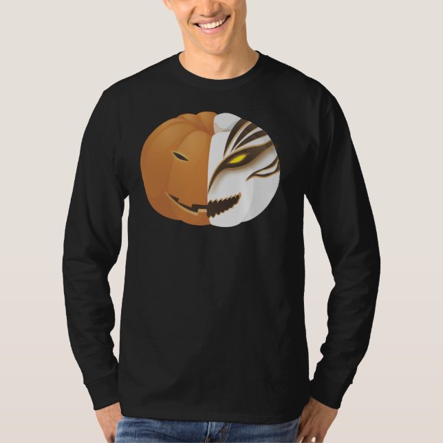 Morte Jack O'Lanterna Pumpkin Camisa Halloween (Frente)