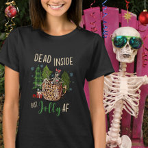 Morto por Dentro Mas Super Alegre Camiseta de Nata