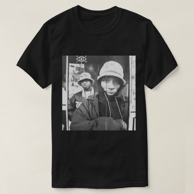 Mos Def e Talib Kweli Classic T-Shirt (Frente do Design)