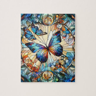 Mosaico Borboleta Quebra-cabeça