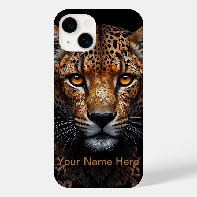 Mosaico Cheetah Portrait (Verso)