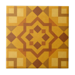Mosaico de azulejos de design marroquino quente do