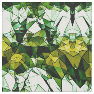 Mosaico de pedra verde tecido modelado