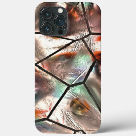 Mosaico estranho de textura de vidro manchada e co