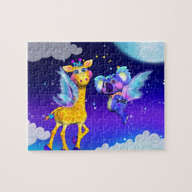 Mosca afastado comigo quebra-cabeça (Horizontal)