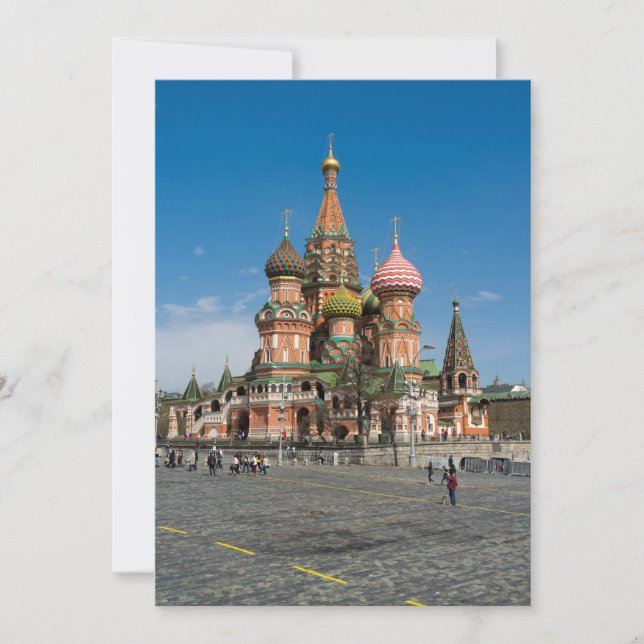 Moscou, Catedral de Santo-Basil (Frente)